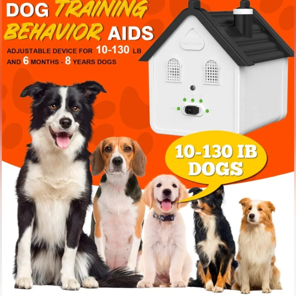 Anti Barking Device,2 in 1 Ultrasonic Barking Deterrent Devices Safe for Dogs